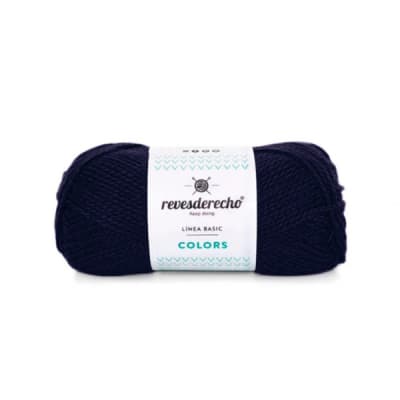 Lana 2 hebras 50gr azul marino