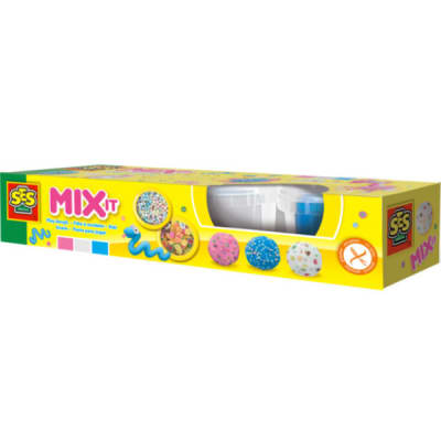 Plastilina y confetti para mezclar y crear 320grs