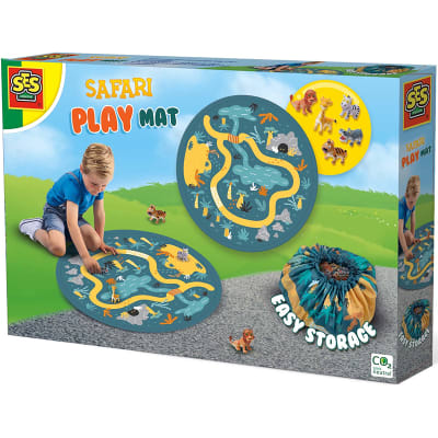 Alfombrilla de juegos safari y bolsa de almacenaje 2 en 11