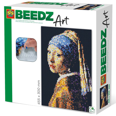 Beedz art - Vermeer - La joven de la perla1