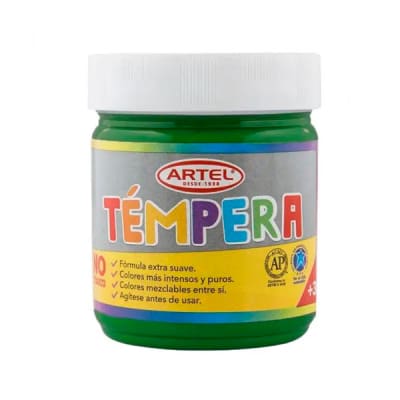 Artel Témpera 100ml verde Osc. n°541