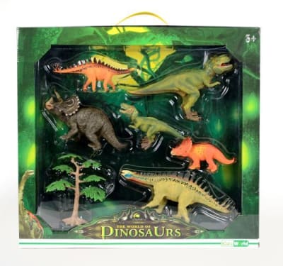 El mundo de los dinosaurios, 7 figuras1