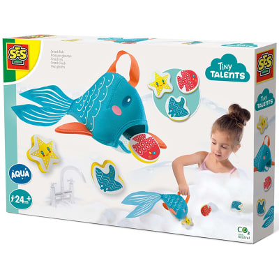 Juego de baño pez glotón