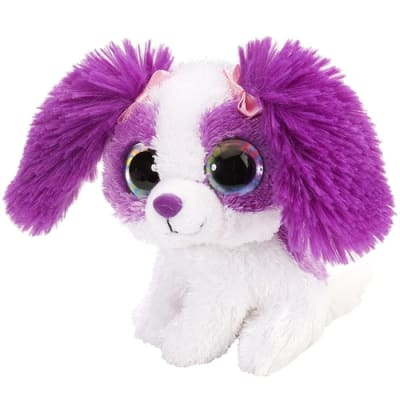 Pequeña perrita de peluche 13cm1