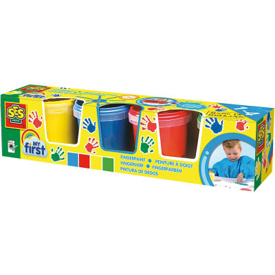 My first, pintura para dedos 4 colores 145ml