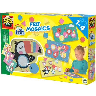 My first - Mosaicos de fieltro1