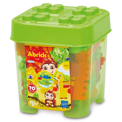 Abrick - Caja con 70 bloques tipo lego1