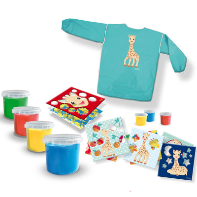 Sophie la girafe - Kit para pintar con los dedos