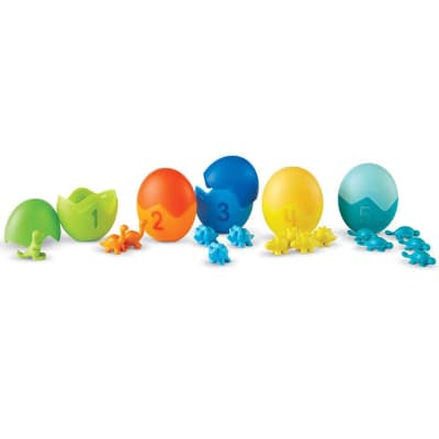 Dinosaurios en huevos para contar y clasificar1