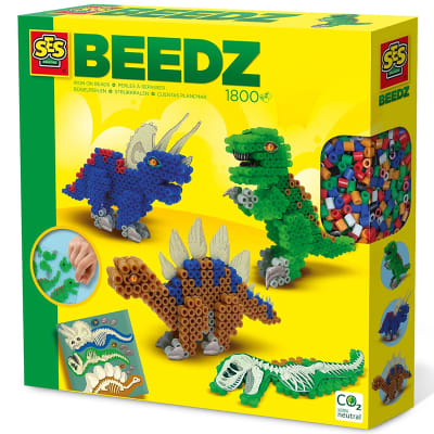 1800 Cuentas para planchar dinos 3D1