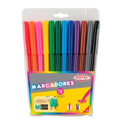 Artel Estuche 12 marcadores1