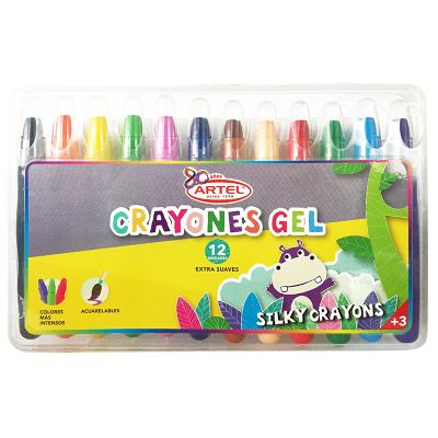 Artel Estuche 12 crayones gel acuarelables1