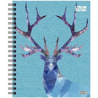 Artel Cuaderno univ. 100 hojas cuadriculadas 7mm, ciervo - producto de vitrina1