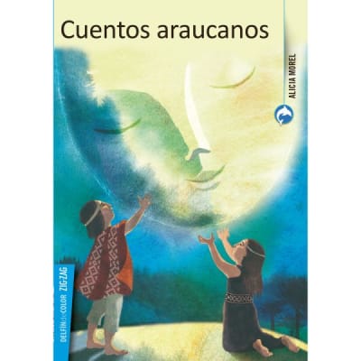 Delfín de color (azul) - Cuentos araucanos