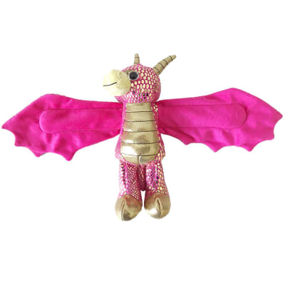 Dragón dorado abrazos 20cm1