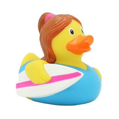 Pato surfista muchacha | Lúdiko - juguetes didácticos