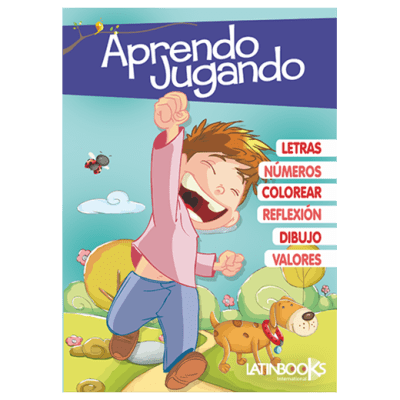 Aprendo jugando - Tapa azul1