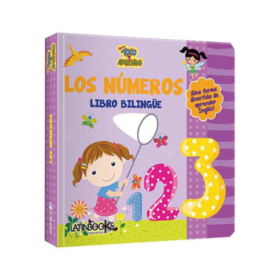 Toco y aprendo - Los números, libro bilingüe1