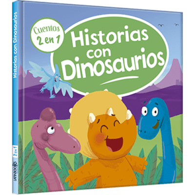 Cuentos 2 en 1 - Historias con dinosaurios1