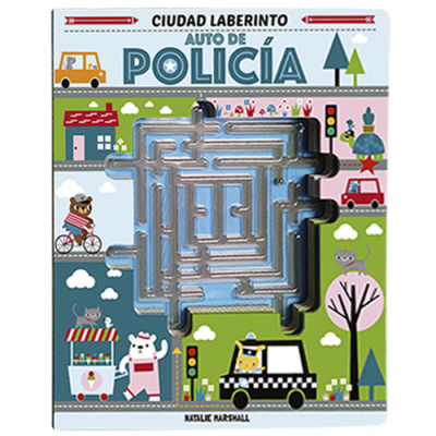 Ciudad laberinto - Auto de policía
