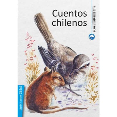 Delfín de color (azul) - Cuentos chilenos1