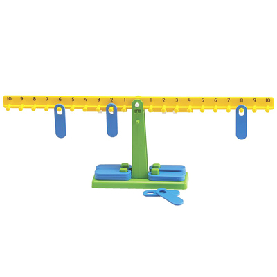 Mini balanza de matemáticas
