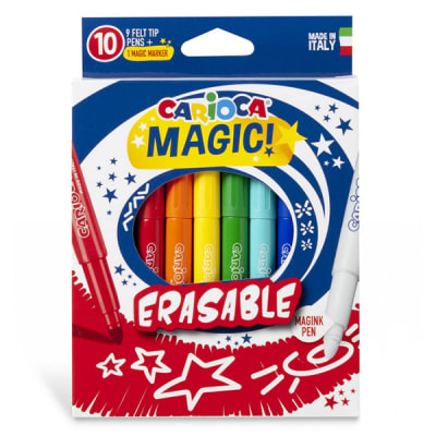 Plumones Magic Erasable 10 colores1