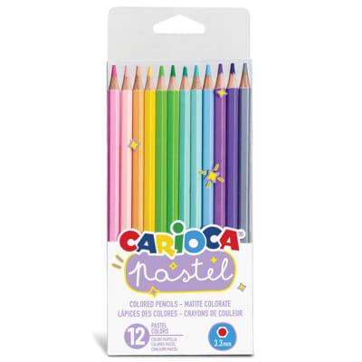 Lápices 12 colores Pastel1