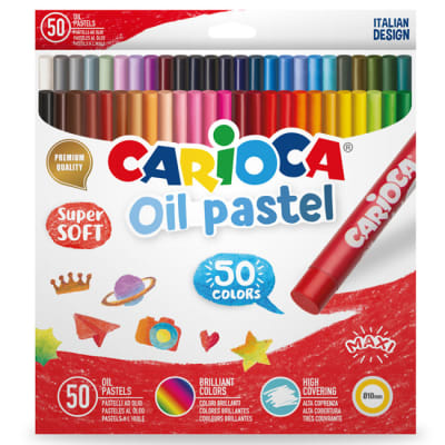 Lápices Oil pastel 50 colores1