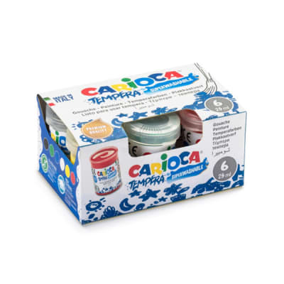 Témpera 6 colores 25ml1