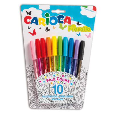 Bolígrafo Fiorella 10 colores1