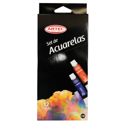 Artel Set de acuarelas 12 colores 12ml1