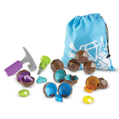 Gemas y cristales para contar y clasificar, 19pz4