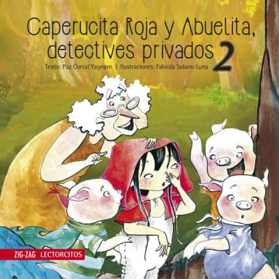 Lectorcitos rojo - Caperucita roja y abuelita, detectives privados 21
