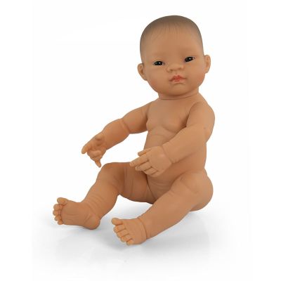 Bebé asiática niña 42cm