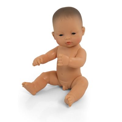 Muñeco asiático niño 32cm