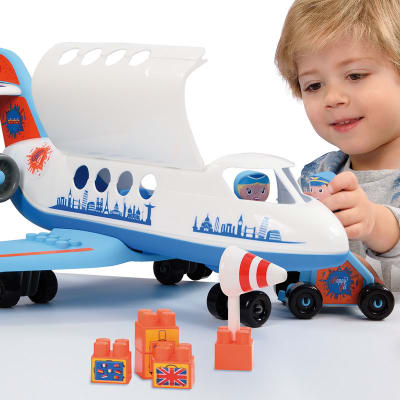 Abrick - Avión jet con accesorios