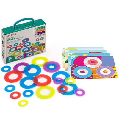 Aros de colores translúcidos 16pz1