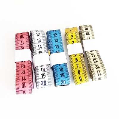 Pack 12 huinchas de medir