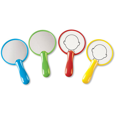 Kit de 4 espejos para verse y dibujarse1