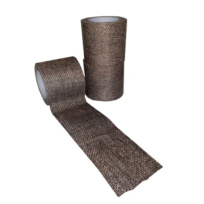 Pack 3 cintas de yute adhesivas café 2mt HC1