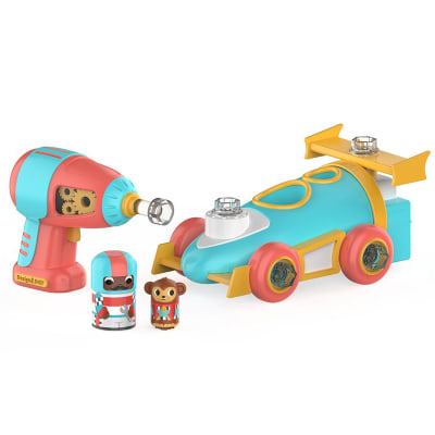 Auto de carreras diseña y atornilla1