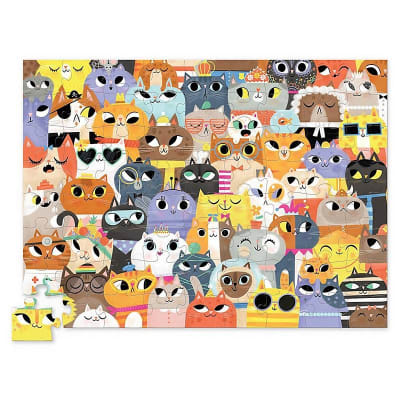 Puzzle 72pz lote de gatos1
