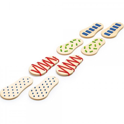 Huellas sensoriales, 4 pares