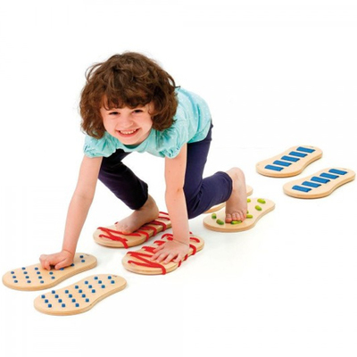 Huellas sensoriales, 4 pares4