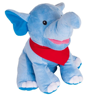 Títere de mano elefante 24cm1