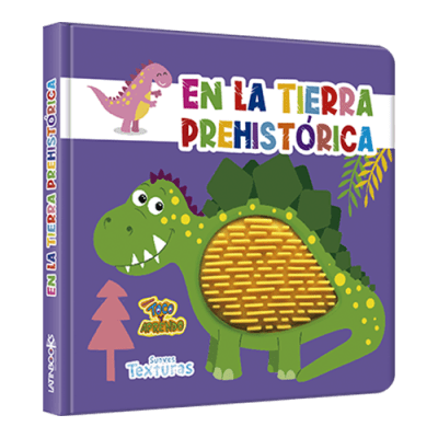 Toco y aprendo suaves texturas - En la tierra prehistórica1