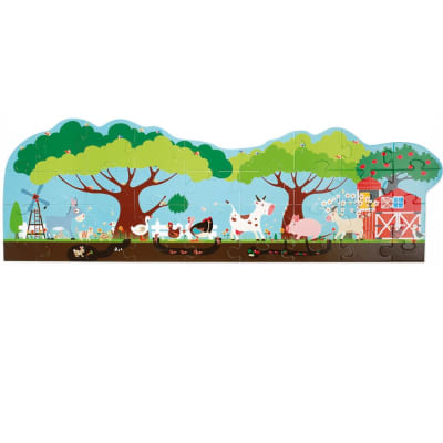 Puzle de piso 36pz, granja
