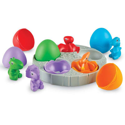 Juego de clasificación bebés dinosaurios1