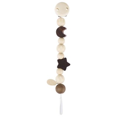 Cadena para chupete luna y estrella Heimess1